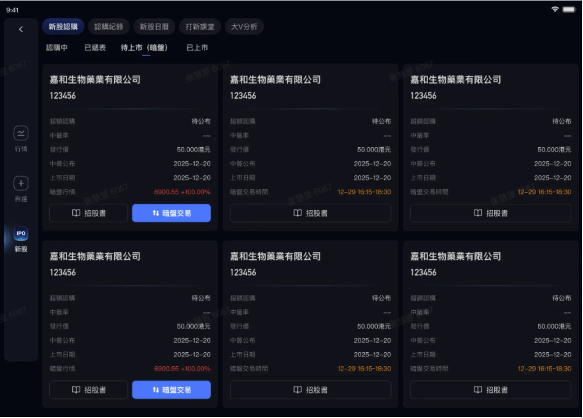 新股專區